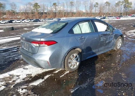 2021 Toyota Corolla Le from USA, damaged, VIN JTDEPMAE1MJ131568